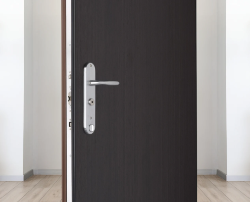 Porte blindee fichet Spheris HIS ouverte