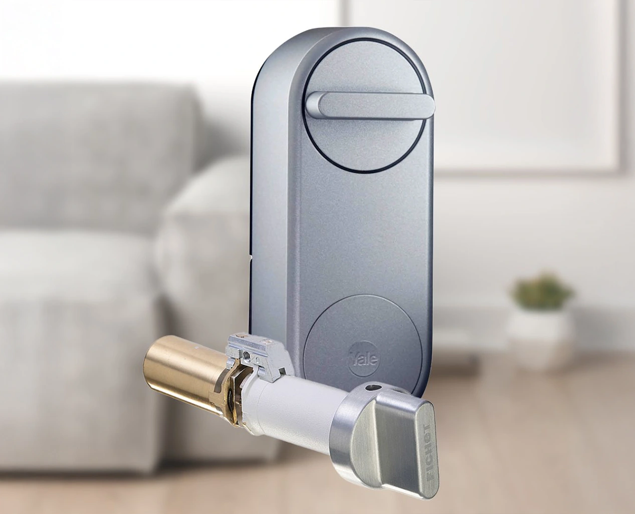 La serrure connectée Linus transforme votre porte existante, en porte intelligente contrôlable depuis votre smartphone